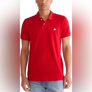 Aeropostale A87 Red Polo Shirt - Size Medium